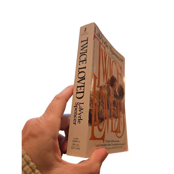 LaVyrle Spencer TWICE LOVED Historical Romance Second Chance Jove 0515090654 - Picture 4 of 8